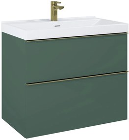 Elita Look szekrény 80x44.9x63.5 cm Függesztett, mosdó alatti zöld 168561
