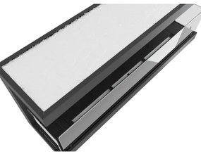 InFire -Beépített BIO kandalló 120x50 cm 5kW fekete