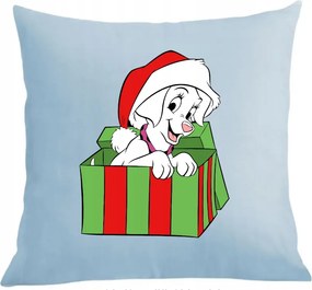 Párna+párnahuzat Dalmata Mikulás Karácsony