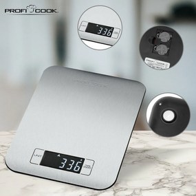 ProfiCook KW 1061 digitális konyhai mérleg,rozsdamentes acél