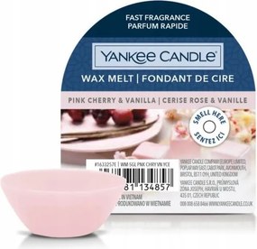 Pink Cherry Vanilla Yankee Candle illatosított viasz