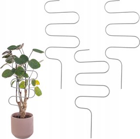 Virágtámasz Fém Támasztó Létra Támasztó 3 db-OS Szett