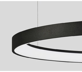Nova Luce PERTINO 1 ágú függeszték, fekete, 3000K melegfehér, beépített LED, 48W, 2880 lm, 9853684