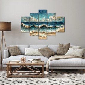 Kép - A tenger festése (150x105 cm)