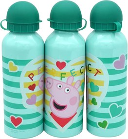 Peppa malac Perfect alumínium kulacs ivókupakkal 500 ml