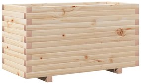 tömör fenyő kerti virágtartó 90 x 40 x 49,5 cm