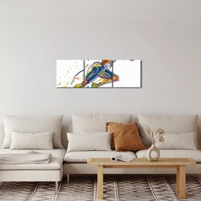 Kép - Futó (órával) (90x30 cm)