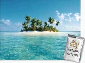 Fotótapéta Sziget Pálmafák Óceán Hálószoba Nappali Tapéta Flizelina 250x175