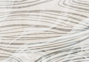 Flizelina Dekoratív Fotótapéta Hálószobába Hullámzó vonalak 208x146 Ragasztó
