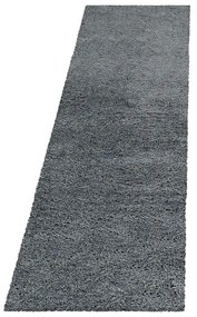 Szürke futószőnyeg 80x250 cm Fluffy – Ayyildiz Carpets