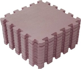 Baby Dan Puzzle habszivacs játszószőnyeg Dusty Rose 90x90 cm