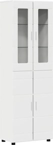 vidaXL Magasfiú polcokkal FLORIN Fehér 60 x 35 x 182 cm Faanyag