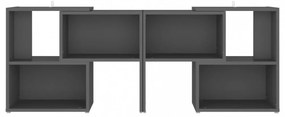 szürke szerelt fa TV-szekrény 104 x 30 x 52 cm
