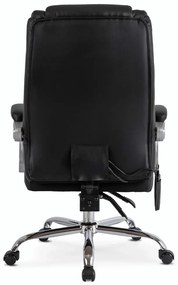 GIORGIO forgó masszázsfotel, fekete