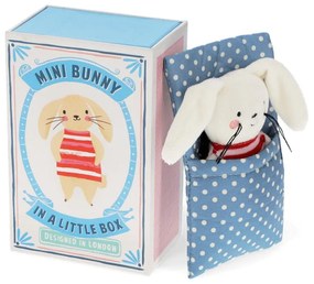 Plüssjáték Mini Bunny in a Little Box – Rex London