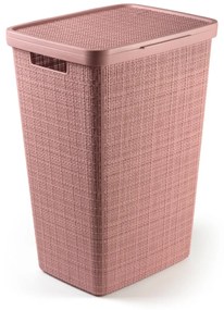 Curver Mosodai kosár JUTE, rózsaszín