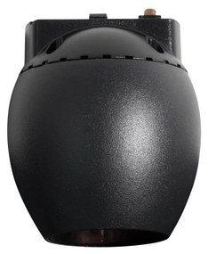 Modern fekete spotlámpa 1 fázisú sínrendszerhez 6W 3000K - Magnetic Zagaye