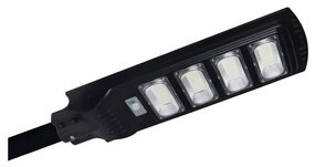 Napelemes LED utcai lámpa URBI LED/11W/3,2V 6500K érzékelővel + távirányító, IP54