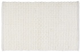Fehér textil fürdőszobai kilépő 50x80 cm Ecoli – Wenko