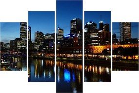 Éjszaka Melbourne-ben (150x105 cm)