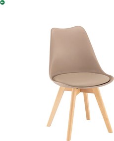 Silla 150 6+1 étkező garnitúra fekete-bézs