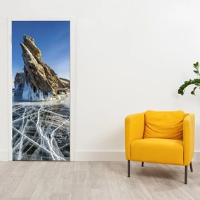 Fotótapéta ajtóra - Jégszikla (95x205cm)