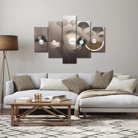 Kép - Aranybarna absztrakció (150x105 cm)
