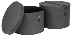 Rut 2 db-os fekete doboz szett - Bigso Box of Sweden