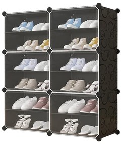 PreHouse Moduláris cipős szekrény 12 szintes