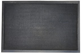 Süni gumi lábtörlő fekete 40 x 60 cm