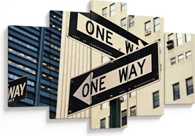 Kép - New York ONE WAY (150x105 cm)