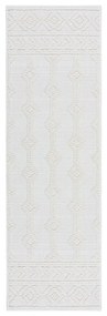 Krémszínű zsenília futószőnyeg 60x240 cm Shyla – Flair Rugs