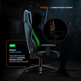 Diablo X.One Prime, Normal Size, Meta Ocean  Gamer Szék