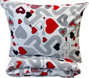 Love dream flanel ágyneműhuzat 200x140cm+90x70cm TiaHome