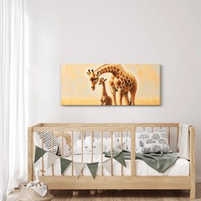 Kép - Zsiráfok (120x50 cm)