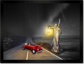 Poszterek keretben 40x30 Vw sofőrök védőszentje