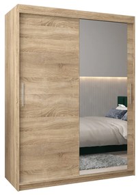Ruhásszekrény 150 cm Toki 2 (szonoma tölgy + szonoma tölgy). 1064998
