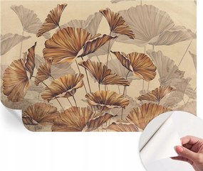 Öntapadós tapéta Fali furnér 3D hatás Őszi elegancia 104x70 cm