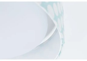 LED mennyezeti lámpa GALAXY KIDS LED/24W/230V zöld-fehér pöttyös