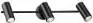 RENDL BOGARD III fali lámpa matt fekete 230V LED 3x5W 40° 3000K