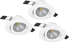 Eglo SALICETO 900745 Beépíthető spotlámpa 3x6W/LED 2700K 1350lm IP20