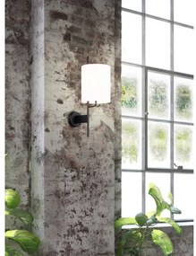 Fali lámpa TOKYO 1xE27/40W/230V fekete/fehér