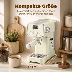 Espresso kávéfőző tejhabosítóval