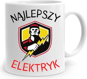 Bögre Ajándék Villanyszerelőnek A Legjobb Villanyszerelő fényképes nyomtatással