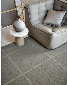 Bézs kültéri-beltéri szőnyeg 70x100 cm Ada Dark Linen – Pappelina