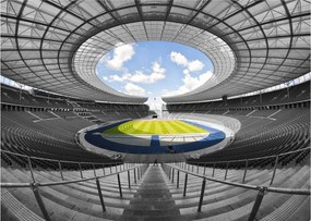 Kép - futballstadion (üvegen) (70x50 cm)