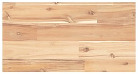 3 db kezeletlen tömör akácfa függőpolc 60 x 20 x 2 cm