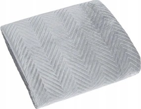 Ágytakaró Velúr 220x240 Sofia Eurofirany Ezüst