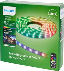 Kültéri Led szalag Philips 24W 1500 lumen 5 m távirányítóval