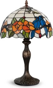 BRILAGI - Tiffany vitrázs asztali lámpa JUNGLE 1xE27/60W/230V